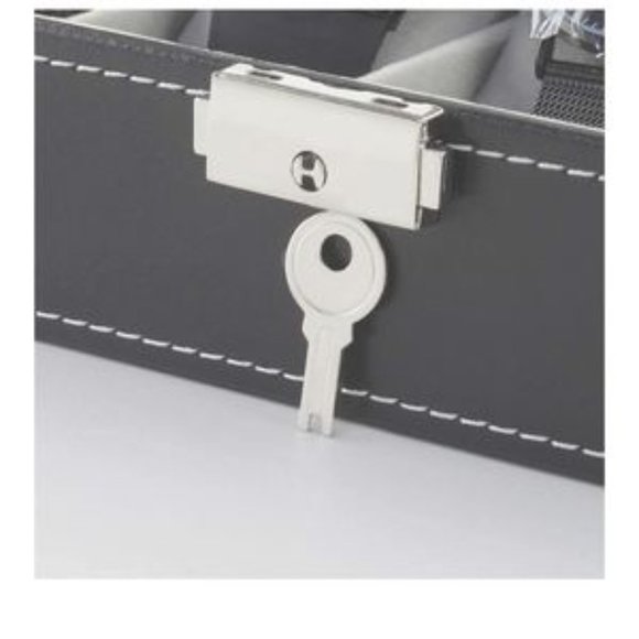 NEW Faux Leather 6 Slots Watch Box Organizer - Picture 3 of 7